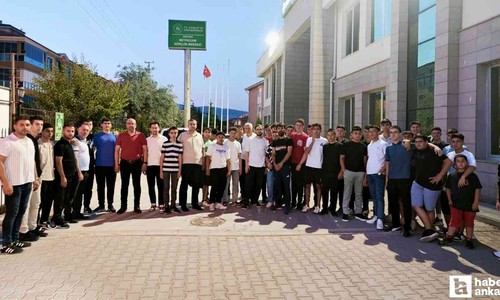 Beypazarı'nda 40 öğrenci proje kapsamında ücretsiz Çanakkale'ye gönderildi