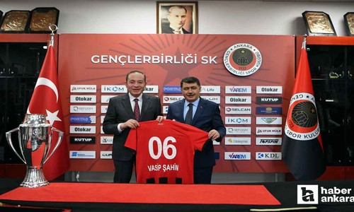 Ankara Valisi Vasip Şahin, Gençlerbirliği'ni ziyaret etti
