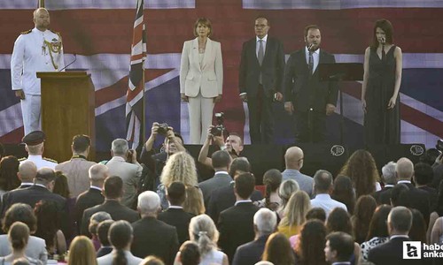 Ankara'da, İngiltere Kralı Charles'ın yaş günü için resepsiyon