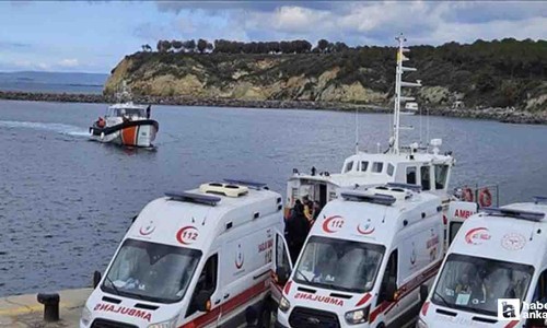 Çanakkale'de Sağlık - 1 Botu'nda patlama! Ölü ve yaralı var!