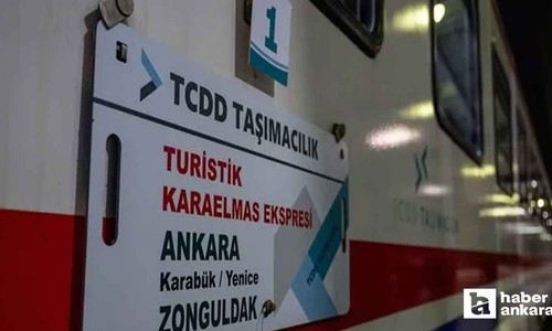 Ankara'dan yola çıkan Turistik Karaelmas Ekspresi, Zonguldak'a ulaştı
