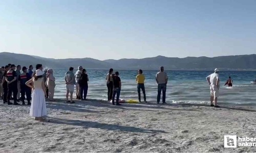 Ankara’dan Salda Gölü’ne giden baba oğul hayatlarını kaybettiler