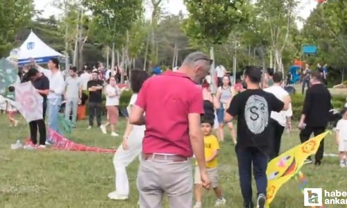 Ankara Büyükşehir Belediyesi aracı oldu, Ankaralılar uçurtmaları Akın için uçurdu