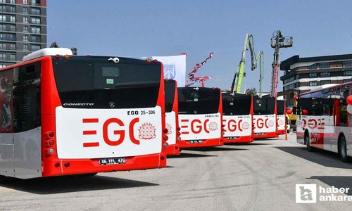 EGO otobüs filosunu güçlendirdi: Ankara'da toplu taşımaya yeni güç!