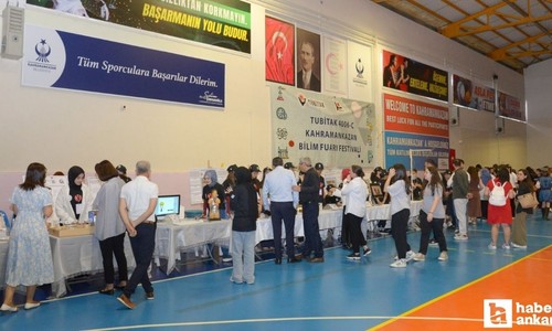 Kahramankazan Belediyesi Bilim Fuarı Festivaline ev sahipliği yaptı