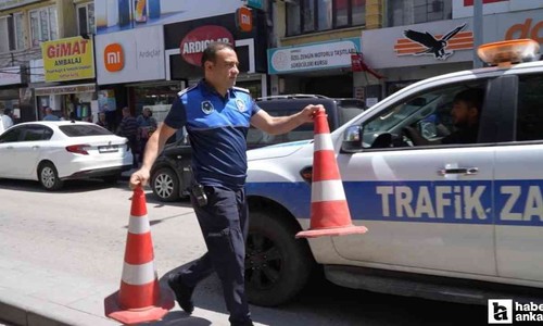 Kırıkkale'de zabıta ekipleri kaldırımları denetledi