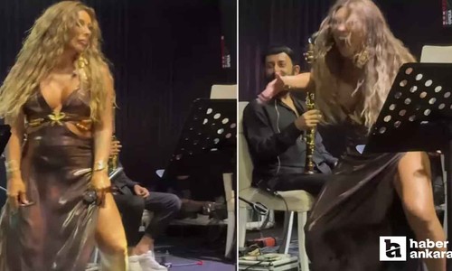 Selen Görgüzel sahne dansıyla sosyal medyanı diline düştü
