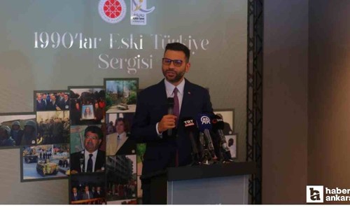 Başkentte 1990'lar Eski Türkiye Sergisi açıldı