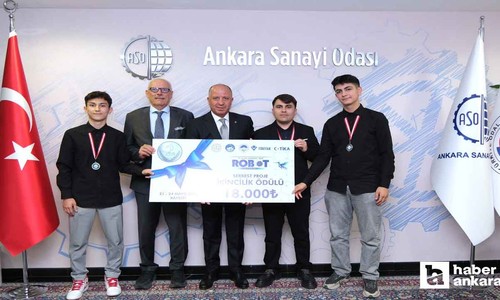 MEB Robot Yarışması’nda Dünya 2’ncisi ASO'dan çıktı!