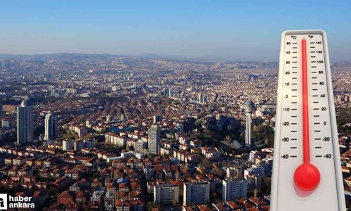 Afrika sıcağı Ankara'ya geliyor! Meteoroloji tarih verdi Ankara'da sıcaklık 39 dereceye yükselecek