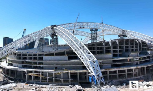 Dünyanın en uzun çelik çatılı 3'üncü stadyumu Ankara'ya inşa ediliyor