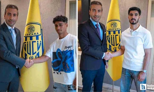 MKE Ankaragücü altyapıdan iki futbolcuyla sözleşme imzaladı