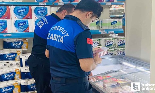 Etimesgut Belediyesi zabıta ekipleri denetimi sıkılaştırdı!