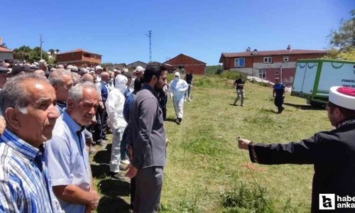 Çankırı'da kene sebebi ile hayatını kaybeden kadın defnedildi