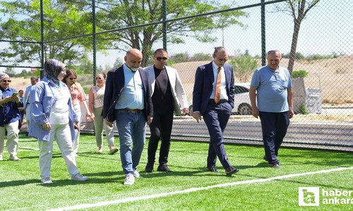 Etimesgut Belediye Başkanı Beşikcioğlu, parklardaki çalışmaları denetledi