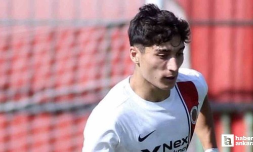 Gençlerbirliği'nin genç futbolcusu attığı gollerle dikkatleri üzerine çekti
