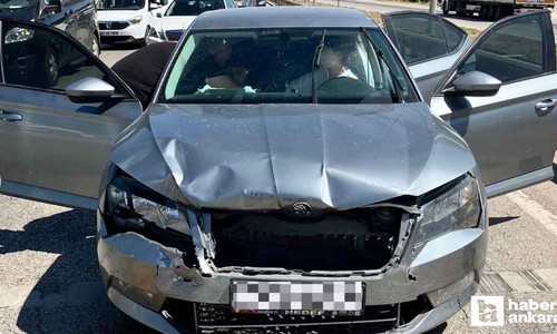 Kırıkkale - Ankara yolunca zincirleme trafik kazası: 3 yaralı!
