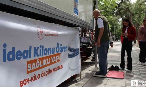 Sağlık Bakanlığı'nın kilo ölçüm kampanyasına 5 milyon kişi katıldı