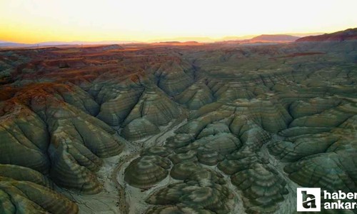 Yeryüzünün Mars'ı Ankara'da! 10 milyon yıllık mucize 'Gökkuşağı Tepeleri'
