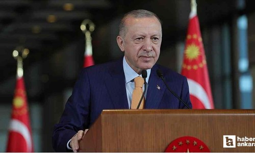 Kabine toplantısı kararlarını Cumhurbaşkanı Erdoğan açıkladı!