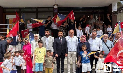 Pursaklar Belediyesinden Bosnalı yetim çocuklara yardım eli