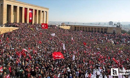 Anıtkabir'i ilk 6 ayda 2,5 milyondan fazla kişi ziyaret etti
