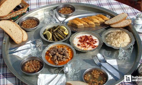 Ankara mutfağı 93 farklı yöresel lezzet ile diğer illeri kıskandırıyor