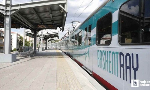 Ankara'da Başkentray 15 Temmuz Salı günü ücretsiz olacak!