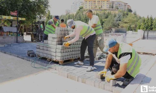 Keçiören Belediyesi altyapı ve üstyapı çalışmalarına devam ediyor
