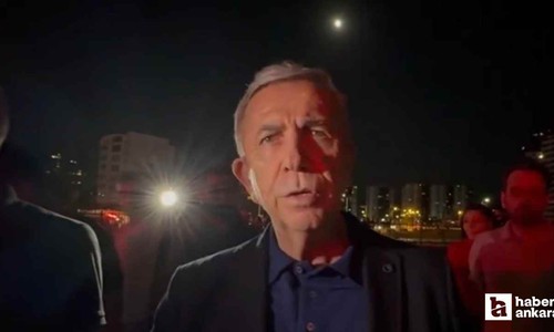 Mansur Yavaş Yaşamkent'te çıkan yangında son durumu açıkladı