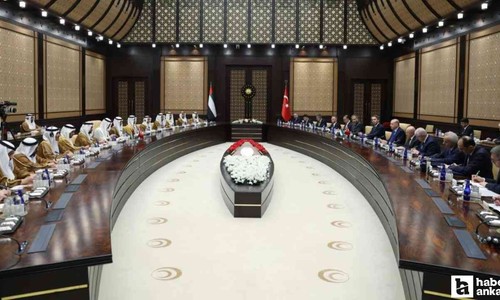 Türkiye ve BAE arasında 7 anlaşma imzalandı