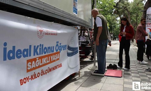 'İdeal Kilonu Öğren, Sağlıklı Yaşa' kampanyasında rekor ilgi!