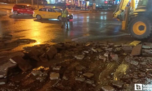 Keçiören Belediyesi ekiplerinden sel felaketi sonrası müdahale!