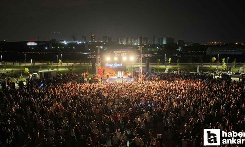 Sincan Belediyesi'nin Gastrofest Şenliği'nde konser coşkusu!