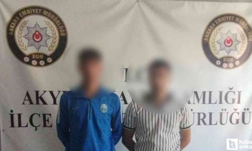 Akyurt'ta camiye yangın tüpüyle zarar veren 2 şahıs gözaltına alındı!