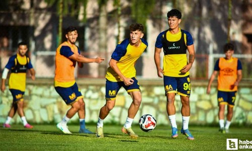 Ankaragücü Bolu'da ilk antrenmanını tamamladı