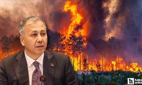 Bakan Yerlikaya, orman yangınlarına ilişkin 27 kişinin tutuklandığını açıkladı