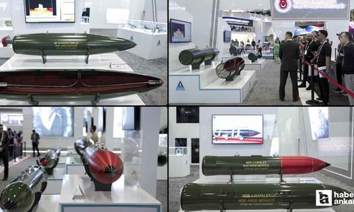 IDEF 2025'te bir ilk: GAZAP ve HAYALET uçak bombaları sergilendi!