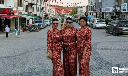 Festival için gelen yabancı misafirler Beypazarı'na hayran kaldılar