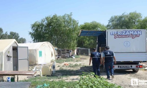 Kahramankazan Belediyesi mevsimlik işçilere destekte bulundu