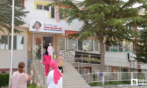 Kahramankazan Belediyesi trafik kazasında ölen küçük kızın adını eğitim gördüğü kreşte yaşatacak