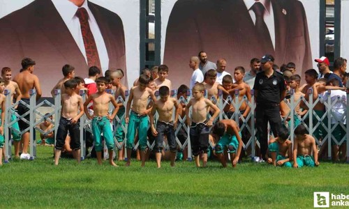 Keçiören Belediyesi 2. Taha Akgül Karakucak Güreşleri Ankara'da başladı!