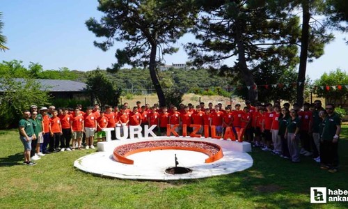 Türk Kızılay'ın Çamkoru gençlik kampı başladı!