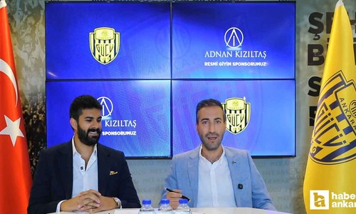 Adnan Kızıltaş, MKE Ankaragücü'nün 'Resmi Giyim Sponsoru' oldu