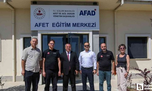 Etimesgut Belediye Başkan Yardımcısı Bayındır, AFAD Etimesgut Eğitim Kampüsü’nü ziyaret etti