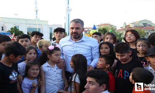 Pursaklar Belediyesi'nin çocuk şenliği Gümüşoluk Mahallesi'nde!