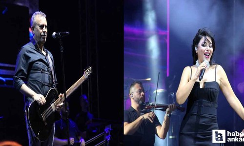 Haluk Levent ve Zara, Çorum'da unutulmaz anlar yaşattı