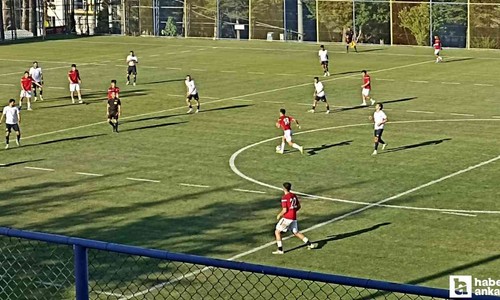 MKE Ankaragücü - Türk Metal hazırlık maçı 3-3 beraberlikle sonuçlandı