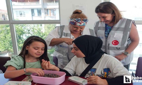 Etimesgut Belediyesinden çocuklara özel takı atölyesi!