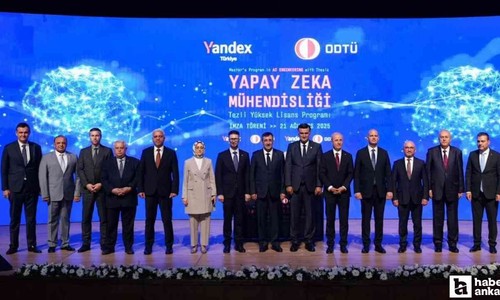 Cumhurbaşkanı Yardımcısı Yılmaz, Yapay Zeka Mühendisliği Tezli Yüksek Lisans Programı’na katıldı